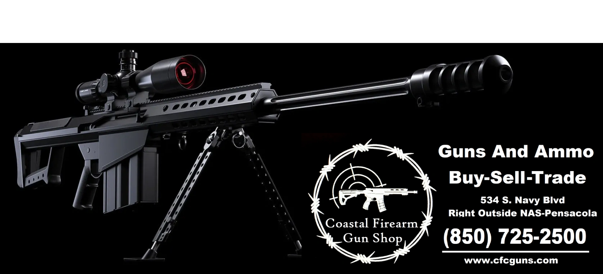 Coastal Firearm Gun Shop — Guns And Ammo Buy-Sell-Trade
